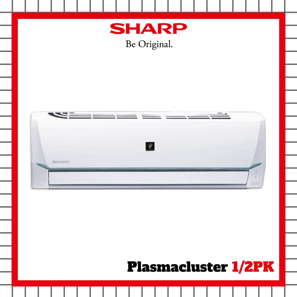Jual AC SPLIT SHARP 1/2 PK AH-AP5SSY STANDAR (HANYA UNIT) | Shopee ...
