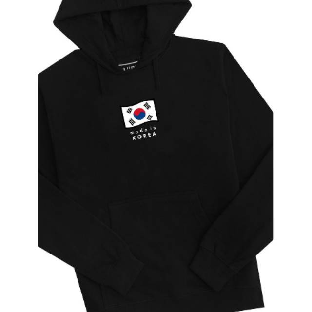 Hoodie made best sale in korea