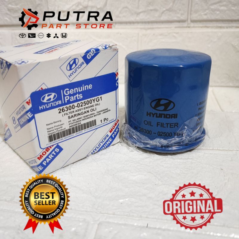 Jual Oil Filter Saringan Oli Filter Oli Hyundai ATOZ KIA VISTO PICANTO