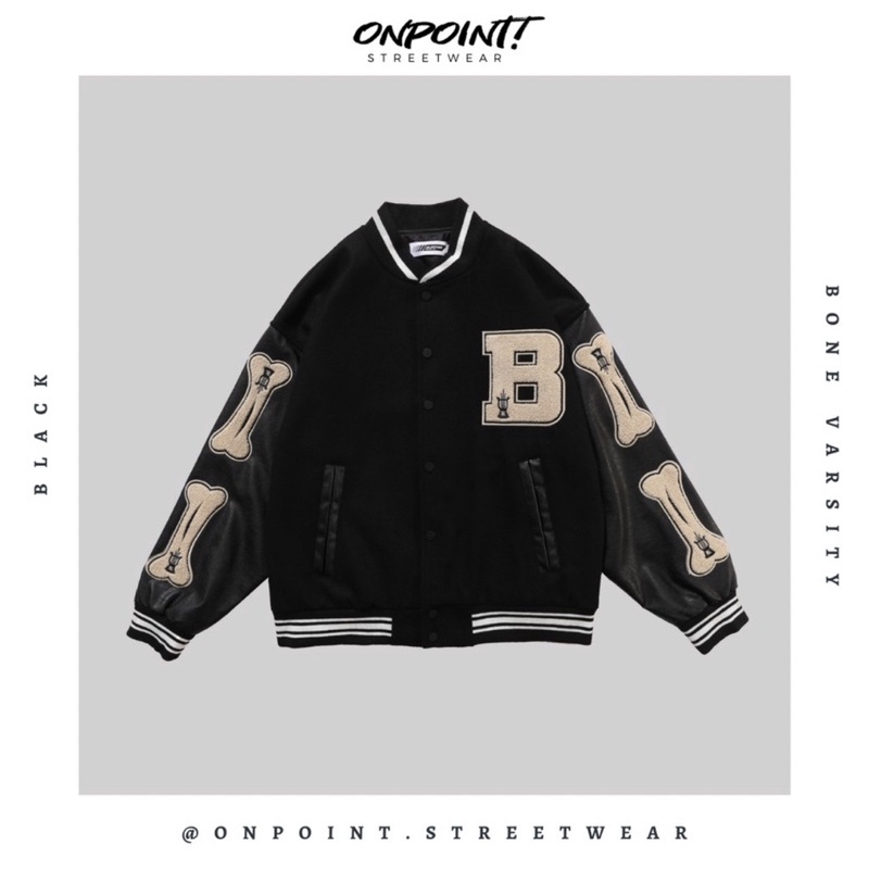 Jual Varsity Jacket Onpoint Streetwear | Shopee Indonesia