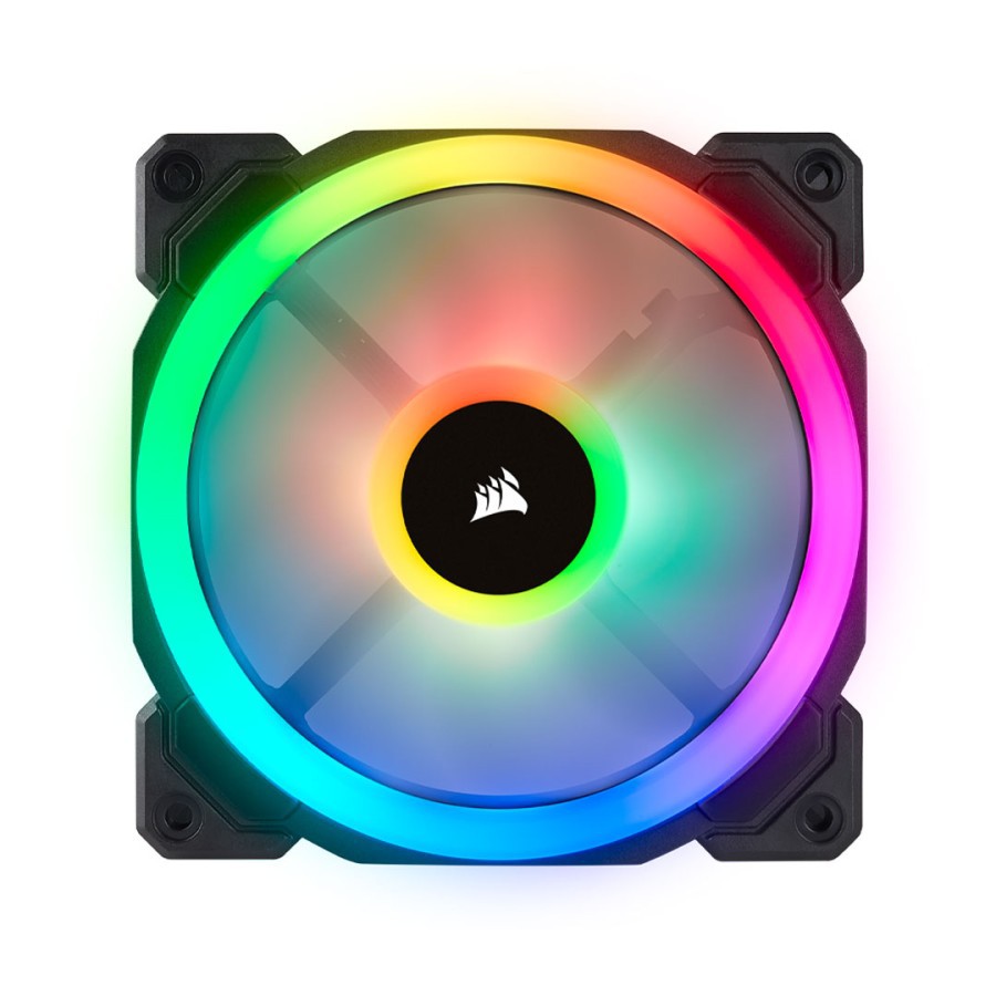 Jual LL120 RGB 120mm Dual Light Loop RGB LED PWM Fan Single Pack ...