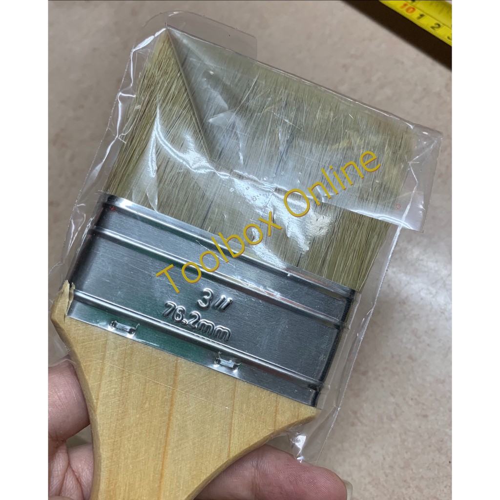 Jual Kuas Cat ETERNA 633 Tebal Gagang Pernish 3 inch (ASLI) | Shopee ...
