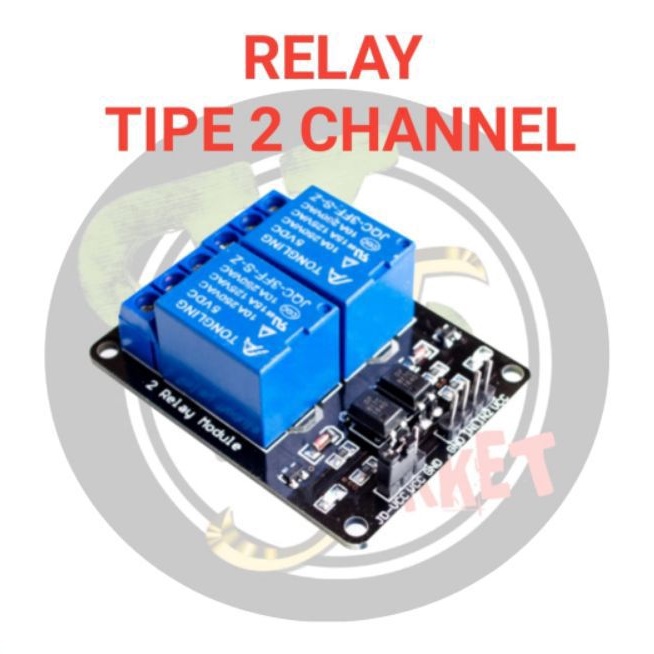 Jual ARDUINO MODULE || RELAY || 2 CHANNEL || 5V | Shopee Indonesia