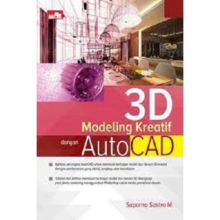 Jual [Buku] 3D Modeling Kreatif Dengan Autocad | Shopee Indonesia