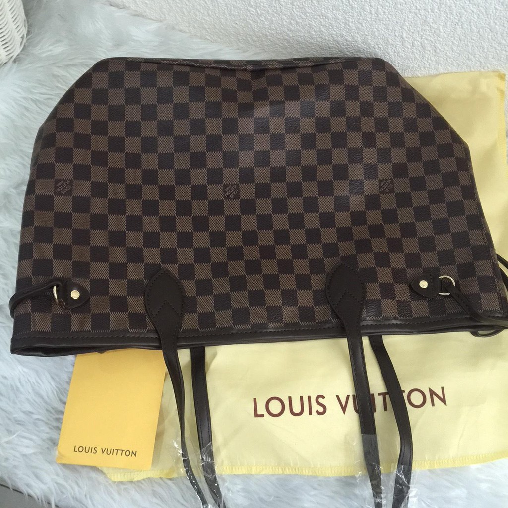 Jual tas LV NEVERFULL DAMIER GM BESAR di lapak Grosir_tashermesya