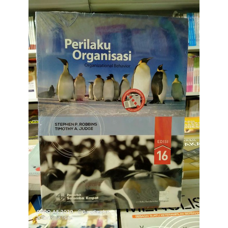 Jual Buku Perilaku Organisasi EDISI 16 By Stephen P.Robbins & Timothy A ...