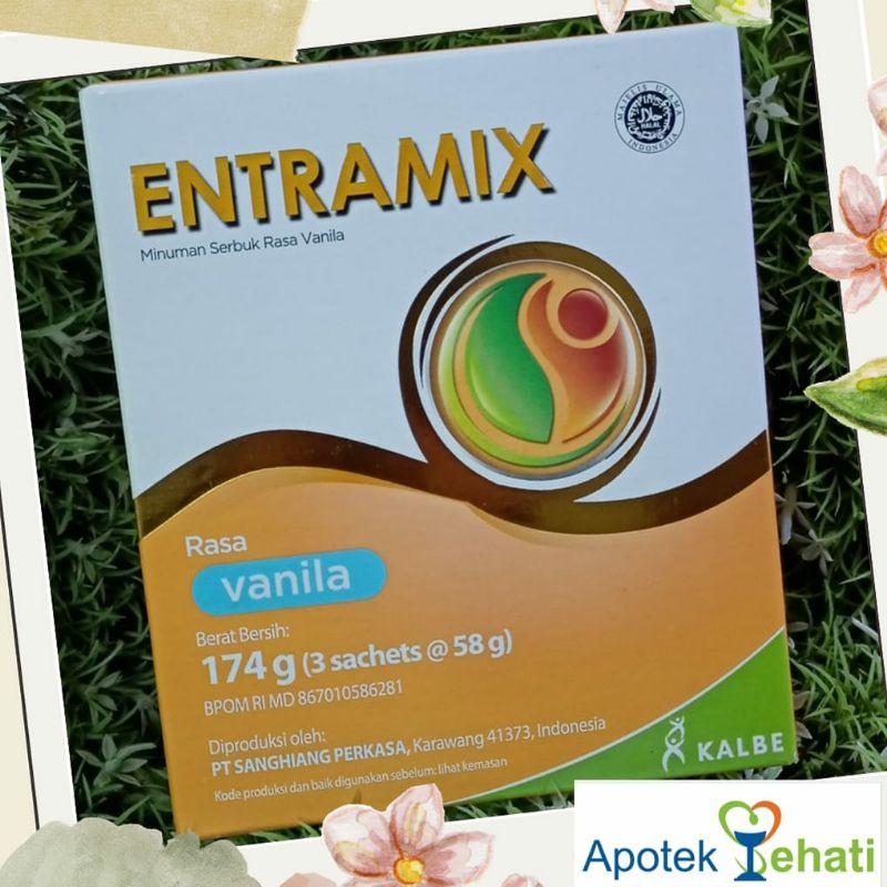 Jual Susu Entramix 174 gram Rasa Coklat & Vanilla | Shopee Indonesia