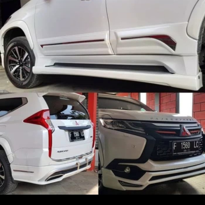 Jual Paket Bodykit All New Pajero Ativus Full Set Over Pender Dan Lis Body Shopee Indonesia