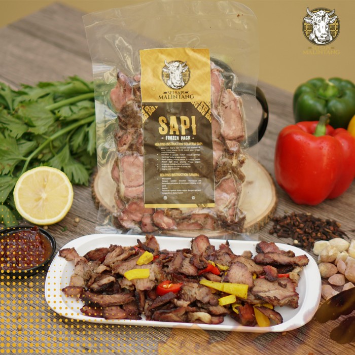 Jual Sei Sapi Smoked Beef Makanan Instan | Frozen Food - Sambal Rendang ...