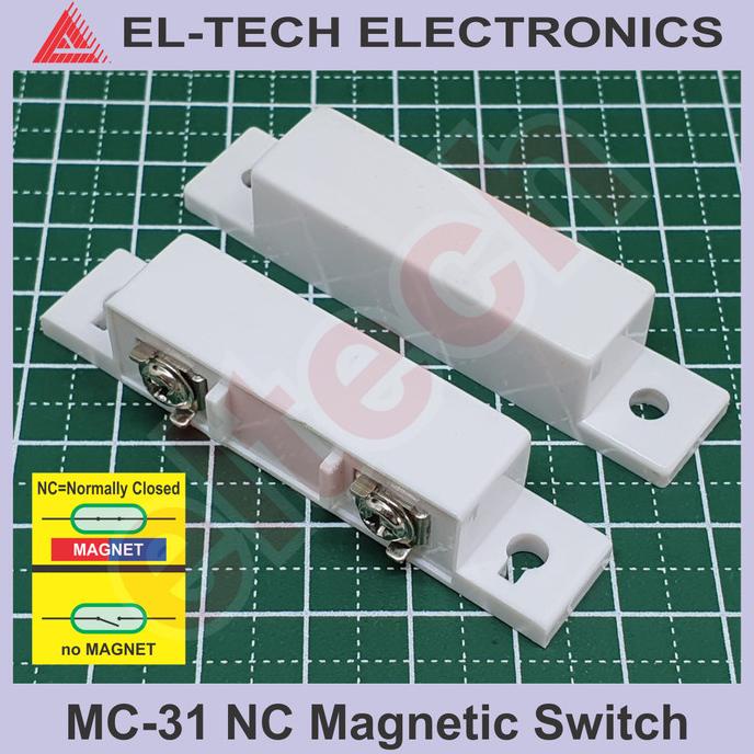 Jual MC-31 NO NC Normally Open Closed Magnetic Switch Saklar Magnet ...