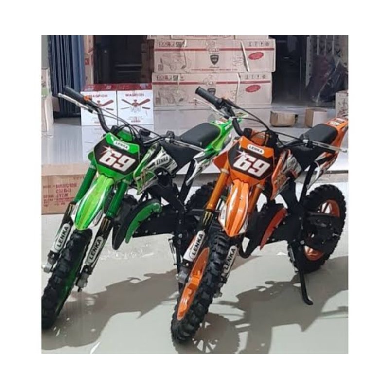 Jual MOTOR MINI ANAK TRAIL LENKA MC69 50CC NEW 2022 | Shopee Indonesia
