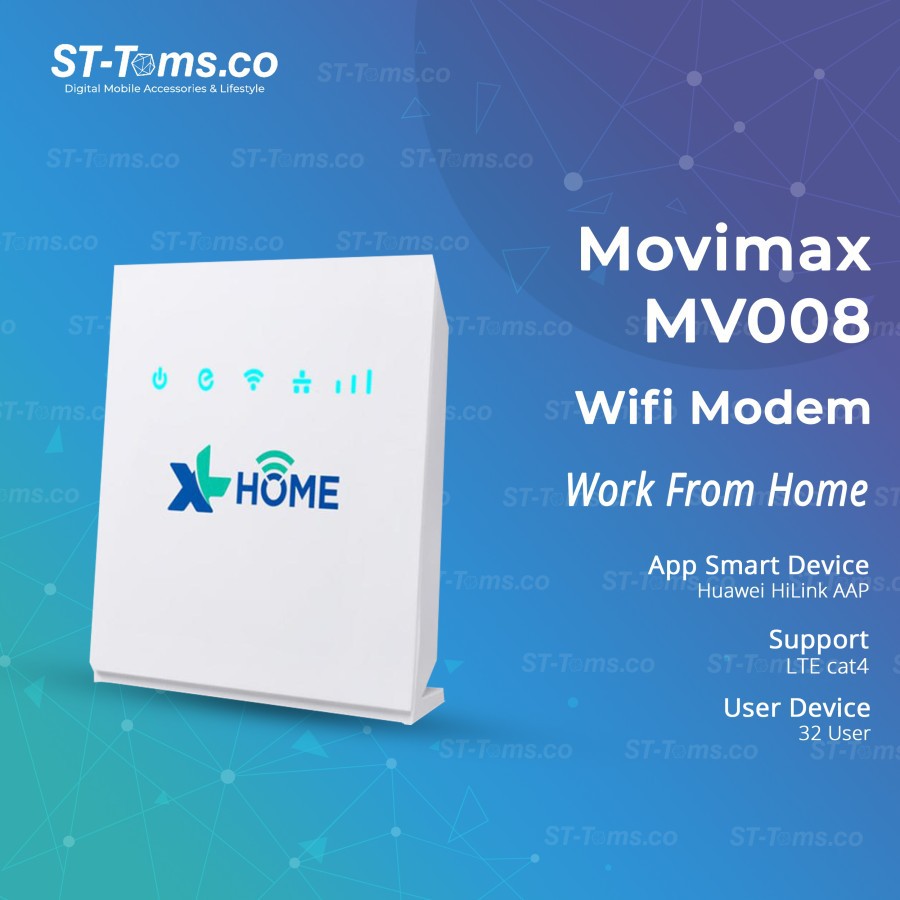 Jual Movimax MV008 MV 008 XL Home Unlimited Wifi Modem 4G LTE Shopee