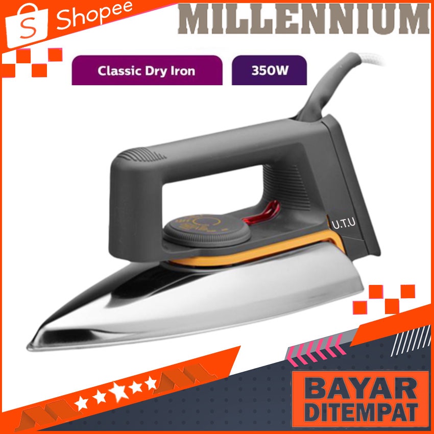 Jual Setrika Listrik setrika listrik UTU Strika Gosokan Body Stainless