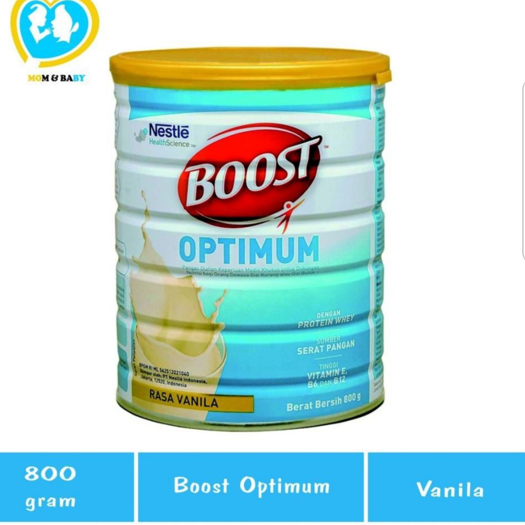 Jual Boost Optimum 800 Gram Susu Nestle Shopee Indonesia