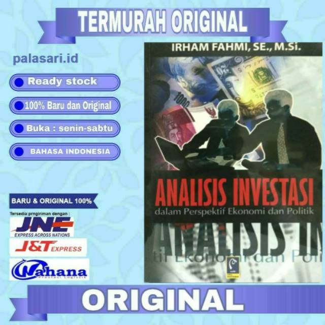 Jual Buku Analisis Investasi Dalam Perspektif Ekonomi Dan Politik ...