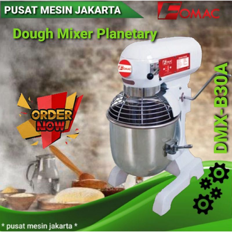 Jual DMX-B30A PLANETARY DOUGH MIXER 30 LITER MESIN PENGADUK ADONAN ROTI ...
