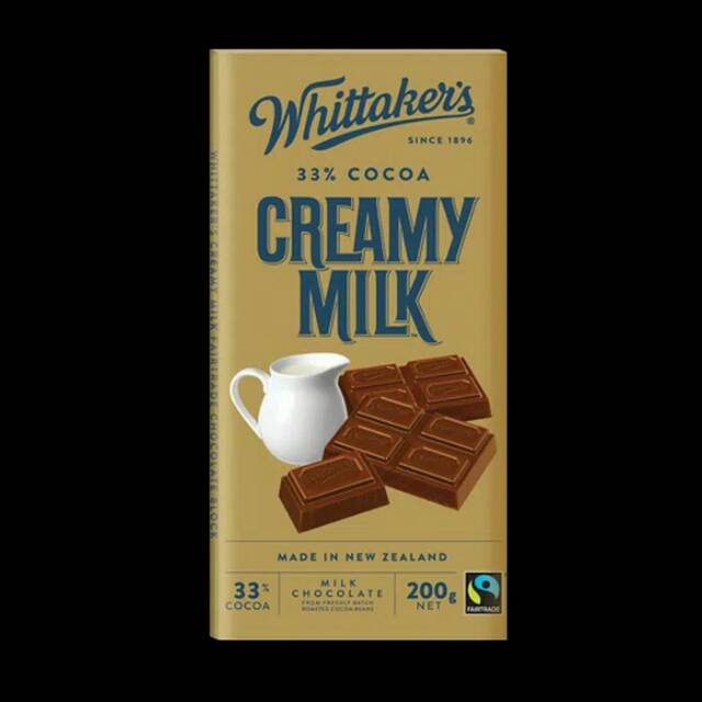 Jual Whittaker's Creamy Milk Chocolate Bar Coklat Import | Shopee Indonesia