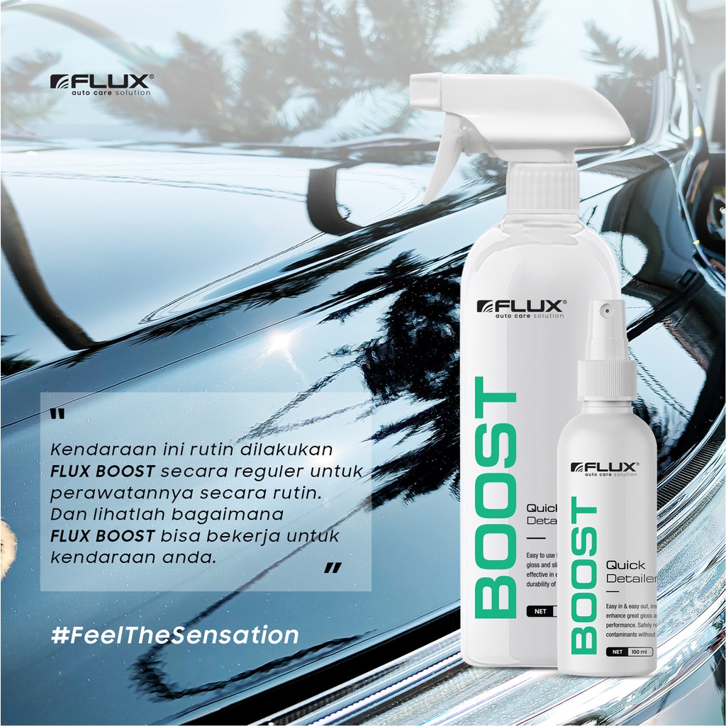 Jual FLUX BOOST QUICK DETAILER & PENGKILAP INSTANT - EXTREME GLOSS ...