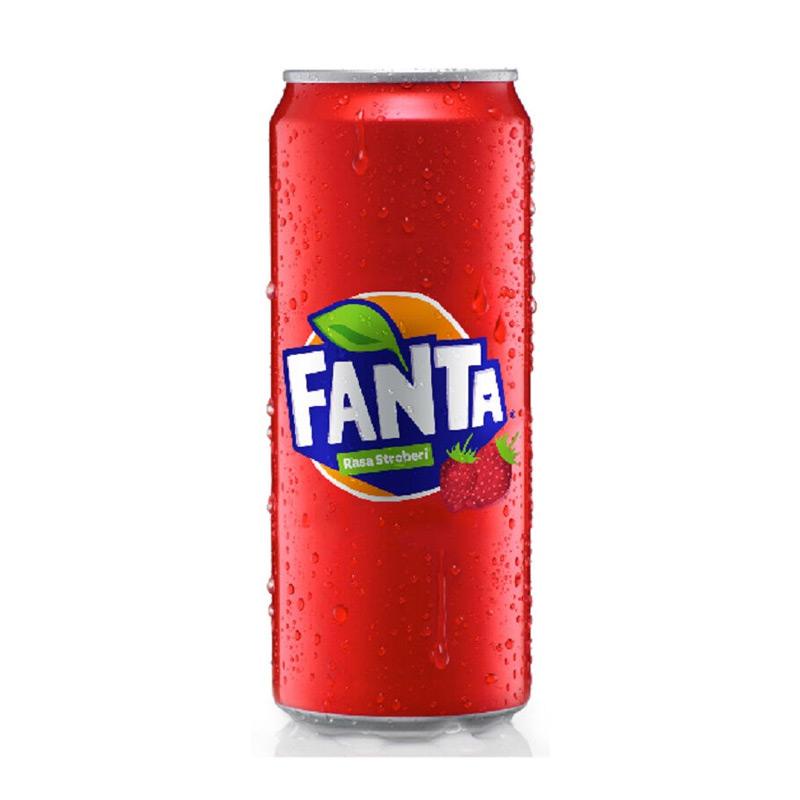Jual FANTA CAN STRAWBERRY 250ML / MINUMAN SODA RASA STRAWBERRI ...