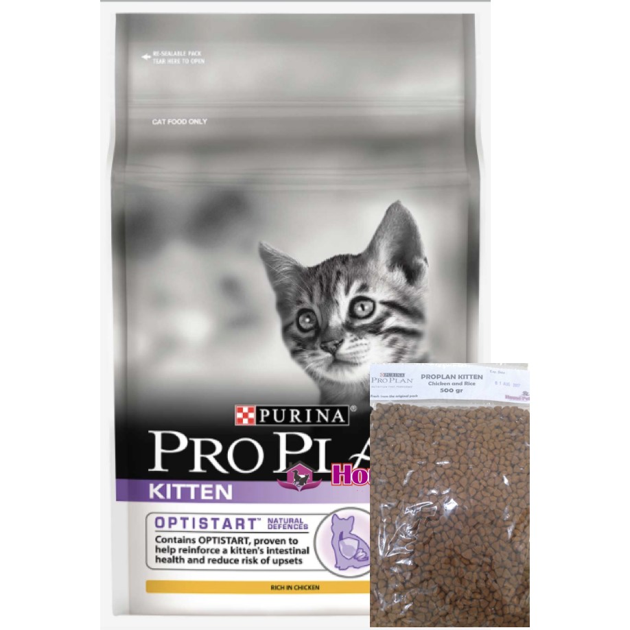 Jual Proplan Kitten OPTISTART Repack 500gr NEW PACKAGING Shopee Indonesia