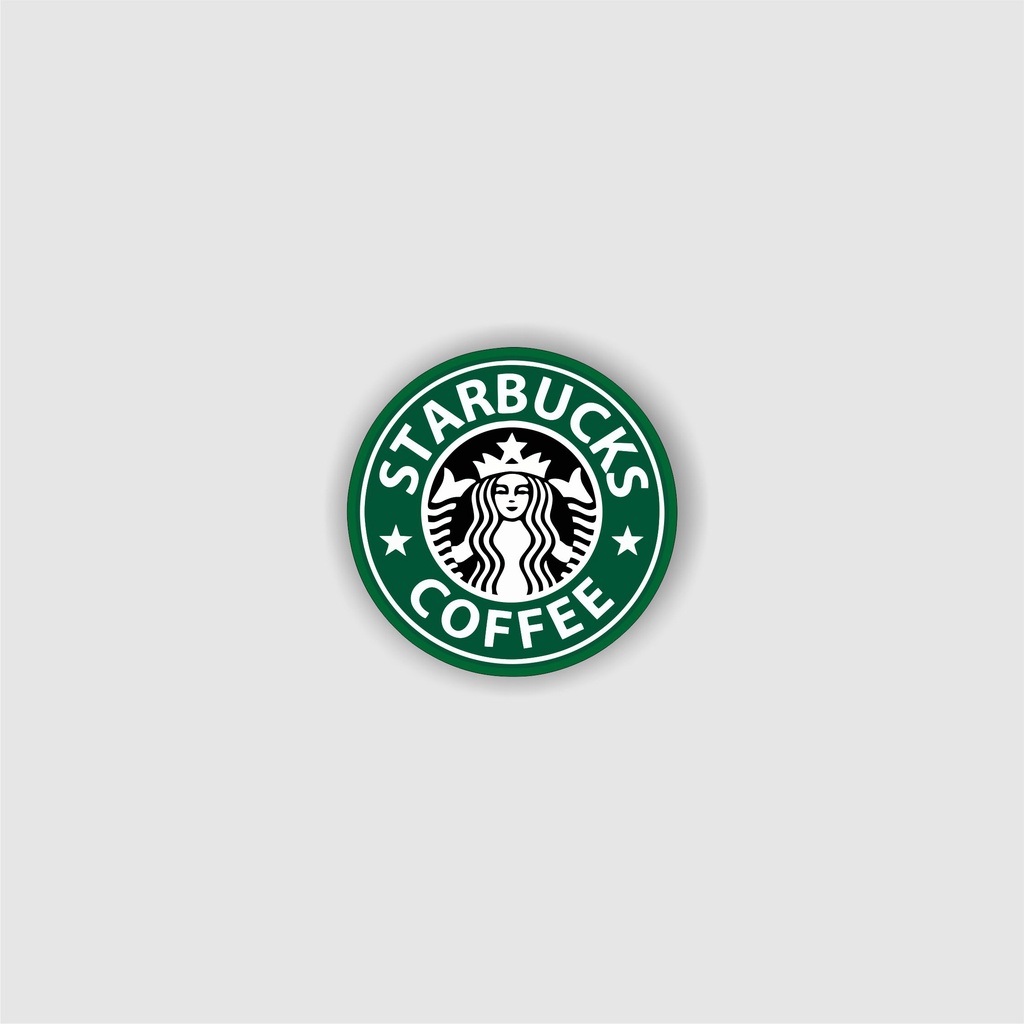 Jual Stiker Sticker Brand Logo Starbucks Coffee Vinyl Skate surf Band ...