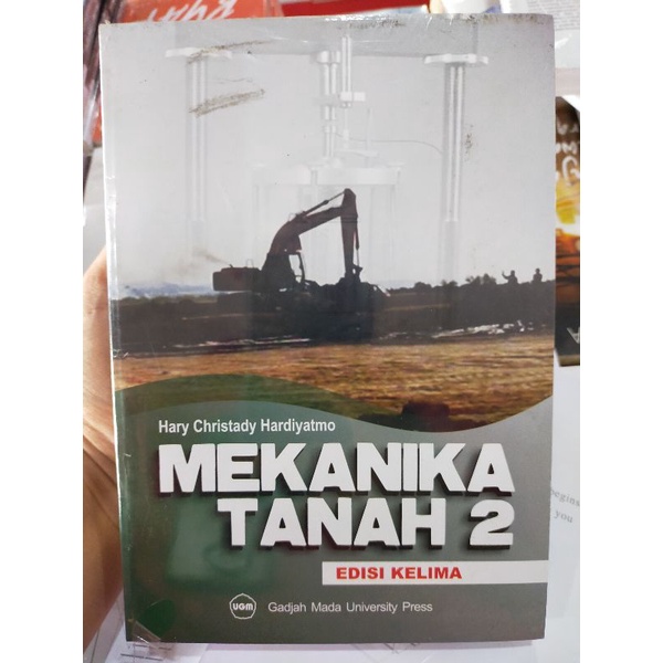 Jual Buku Geologi Mekanika Tanah Edisi Ke Lima Hary Christady