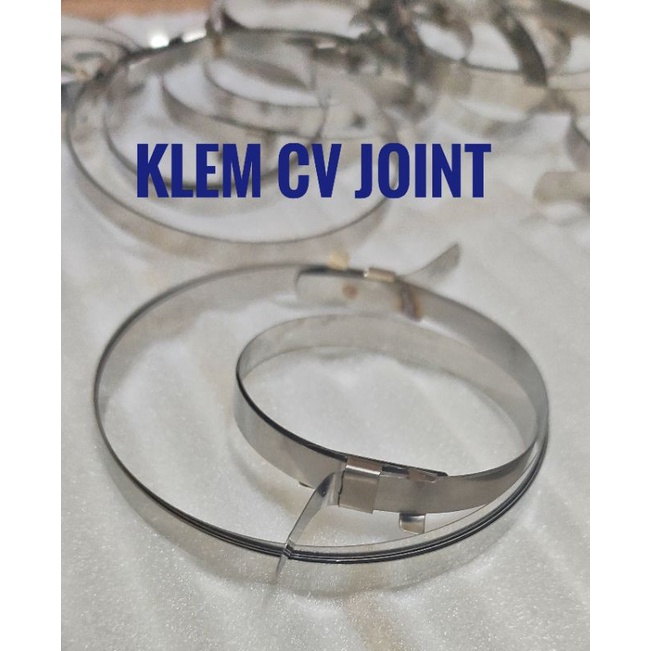 Jual KLEM CV JOINT 1SET PENGIKAT KARET BOOT KOPEL MODEL TIE KLEMAN BOOT ...
