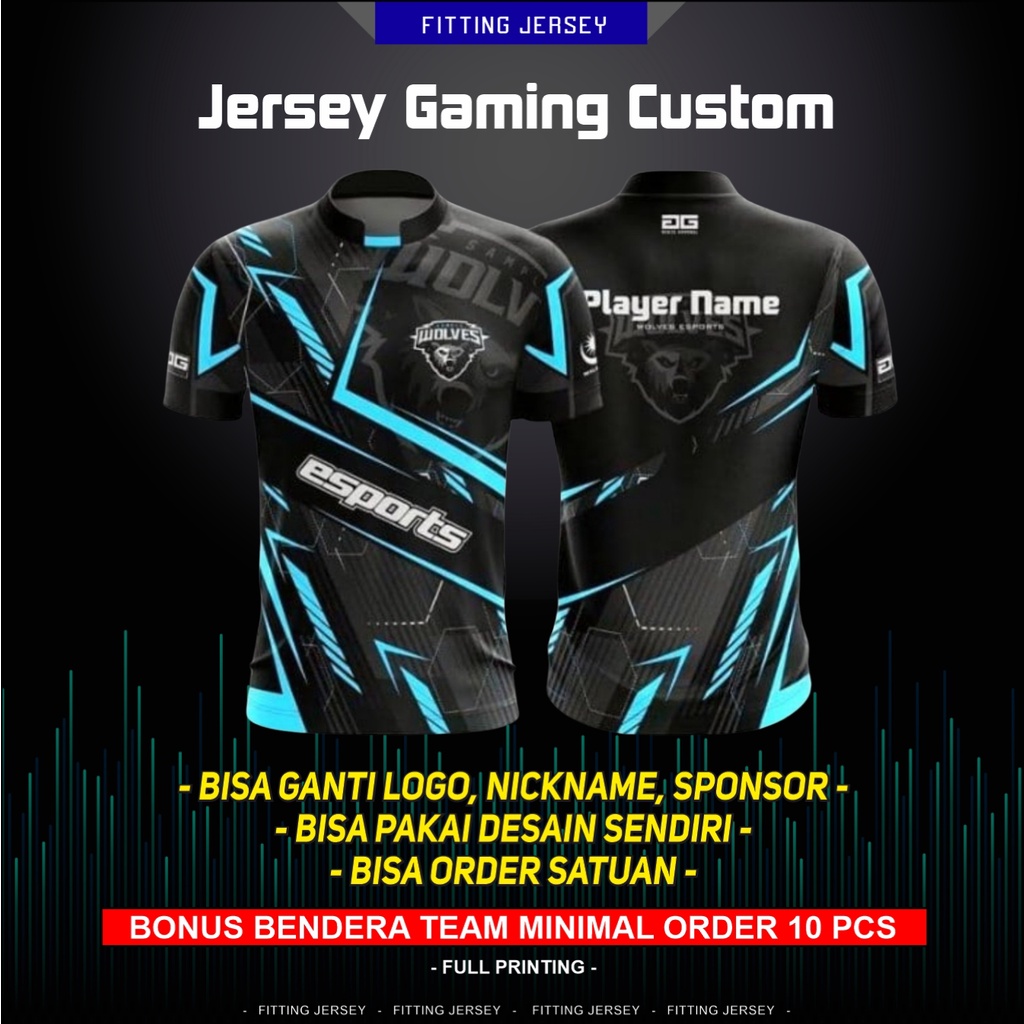 Mentahan baju jersey store gaming