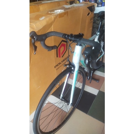 Jual Polygon Strattos S5 Rim Brake 2022 Second | Shopee Indonesia