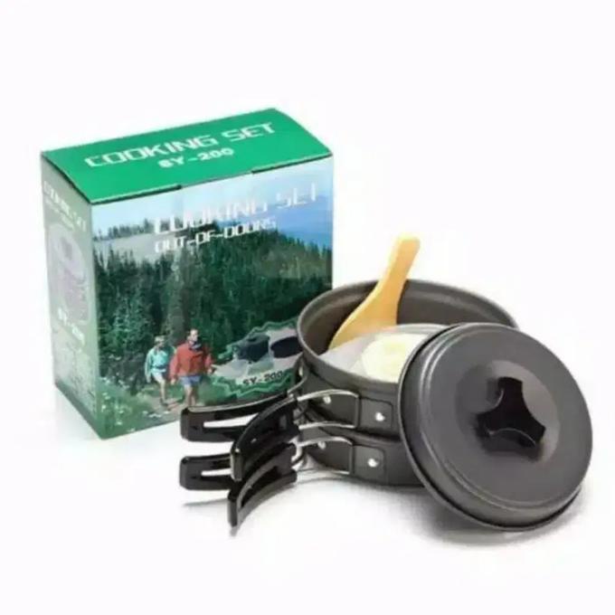 Jual Cooking Set Ds 200 Alat Memasak Panci Set Nesting Set Camping