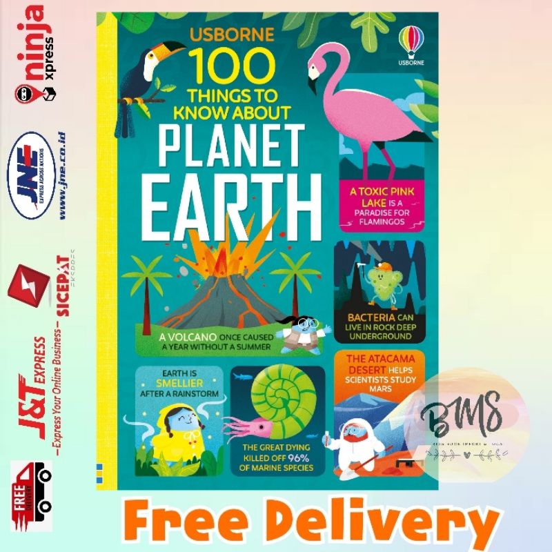 Jual Usborne 100 things to know about planet earth | Shopee Indonesia