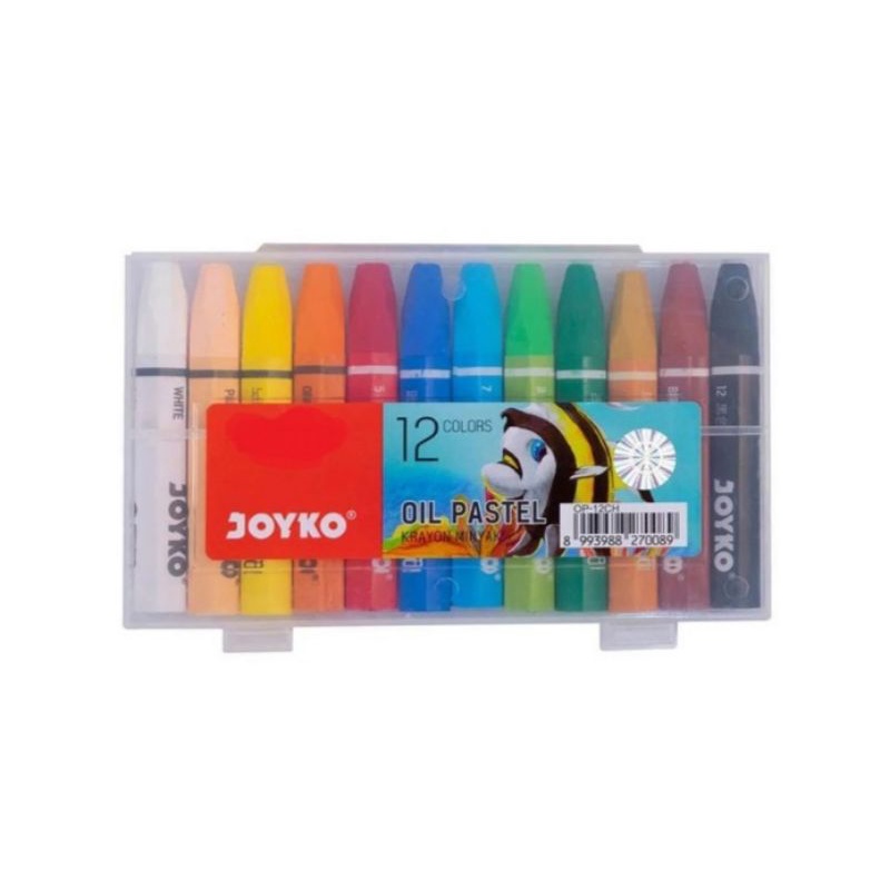 Jual Crayon Joyko 12 Warna Mini Oil Pastel Colour TIP12CR Joyko Shopee Indonesia