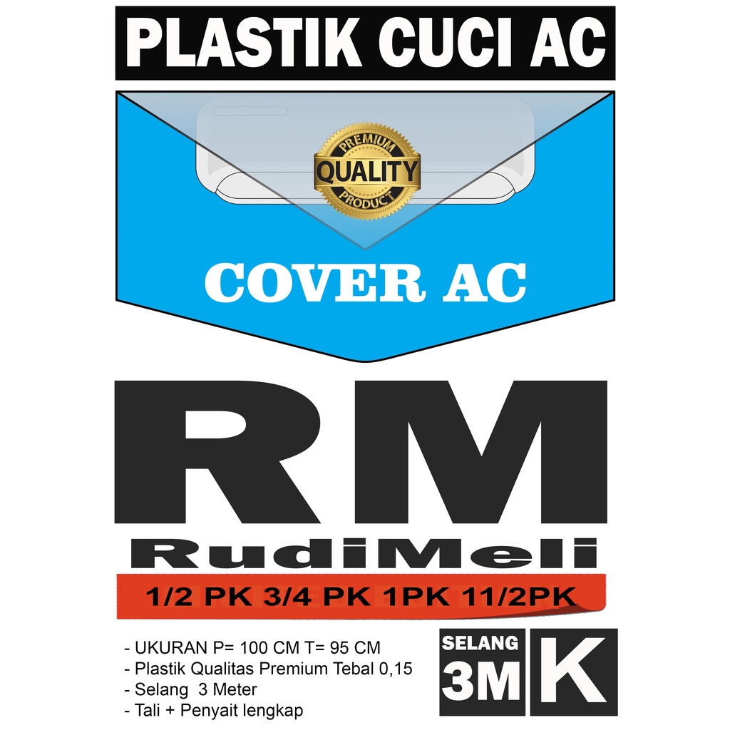 Jual PLASTIK CUCI AC/PLASTIC CUCI AC/TERPAL CUCI AC/COVER CUCI AC ...