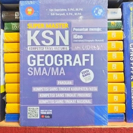 Jual Buku Olimpiade Super Master Ksn Geografi Sma Penuntun Menuju Igeo Shopee Indonesia