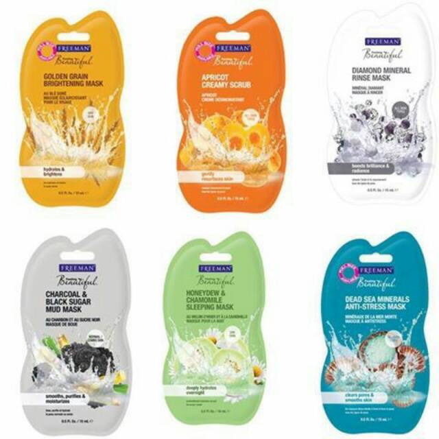 Jual FREEMAN MASK SACHET 15ML | Shopee Indonesia
