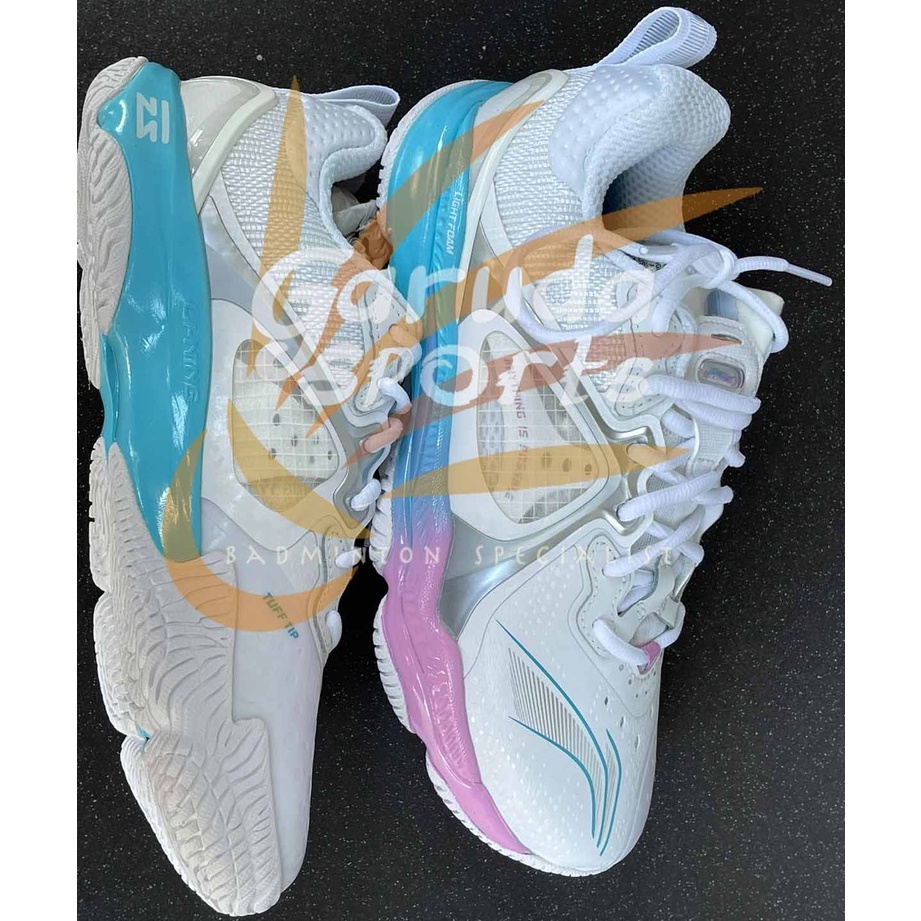 Jual SEPATU BADMINTON LINING RANGER VI SEPATU LINING RANGER VI PUTIH ...
