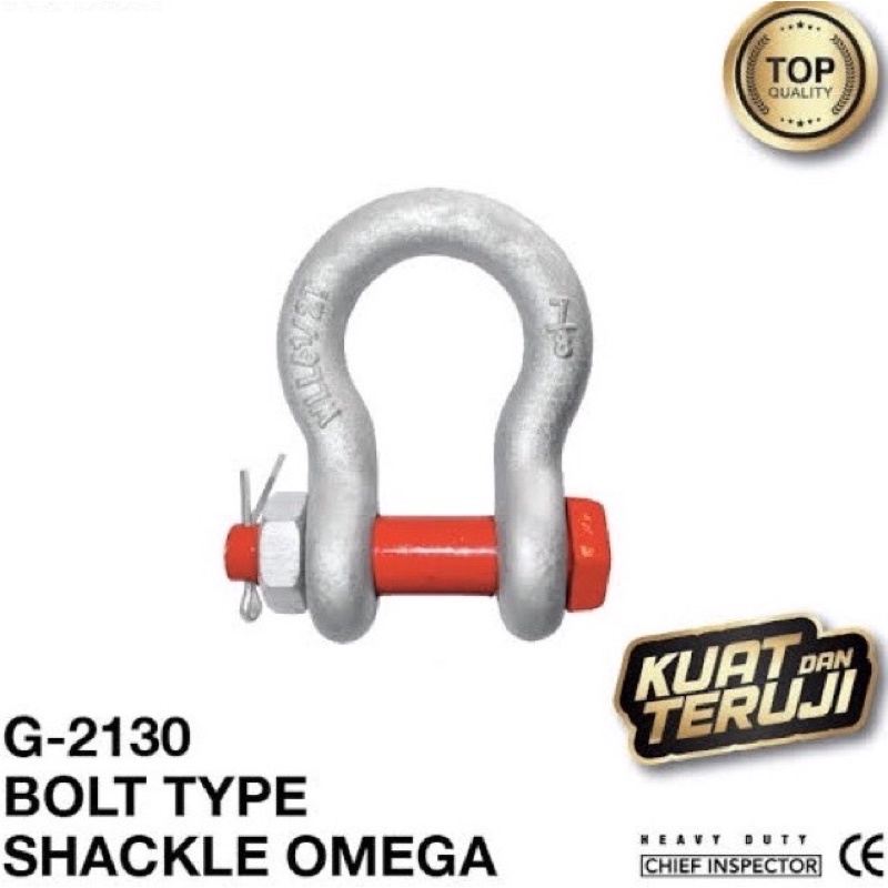 Jual SHACKLE OMEGA 16 MM - 5/8