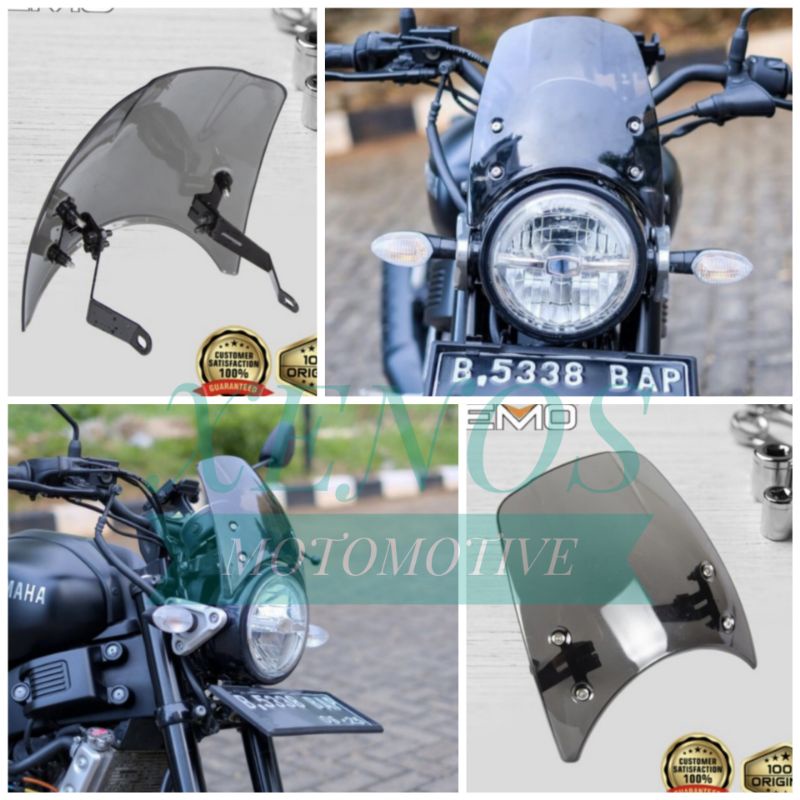 Jual WINDSHIELD VISOR NEMO ORIGINAL YAMAHA XSR PNP Shopee Indonesia
