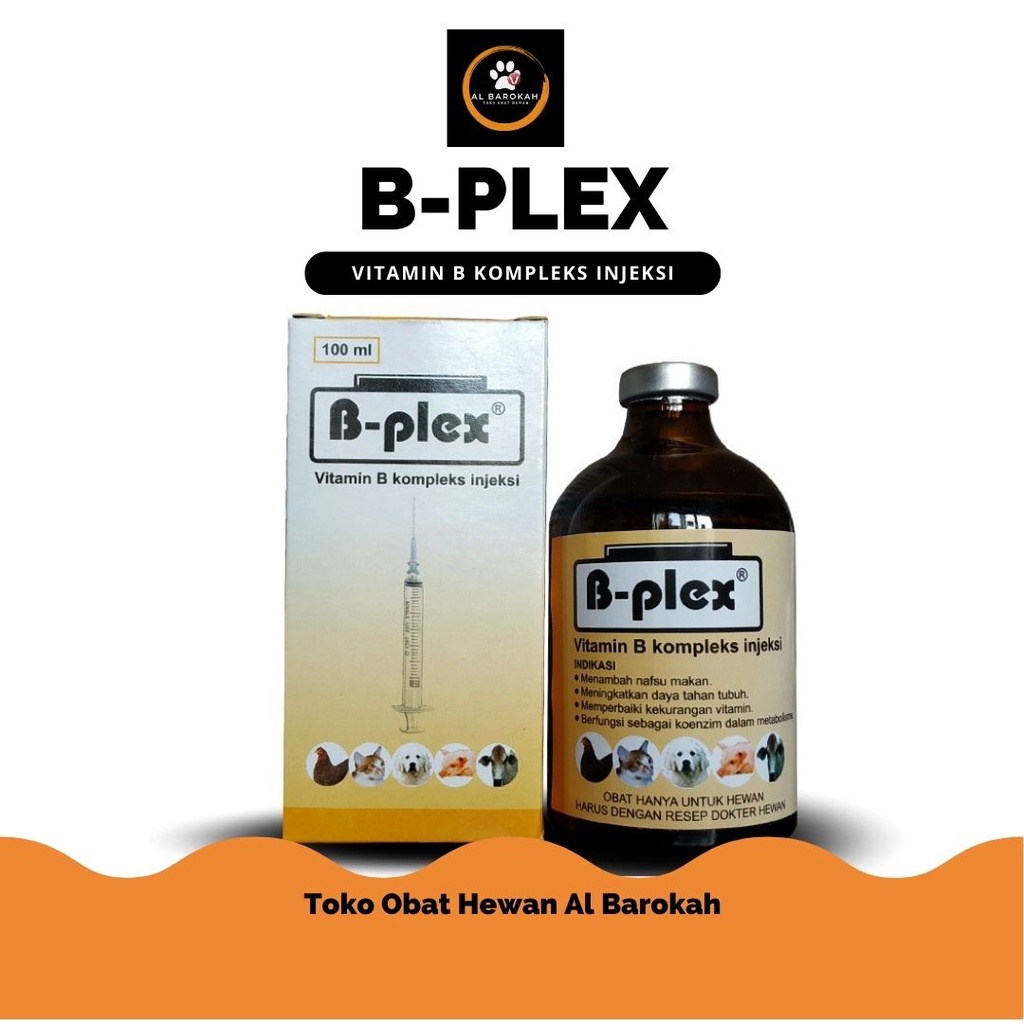 Jual B-Plex 100 Ml Vitamin B Kompleks Injeksi | Shopee Indonesia