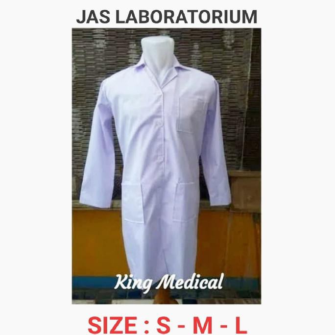 Jual Jas Lab/Baju laboratorium - Praktikum Lengan Panjang | Shopee ...