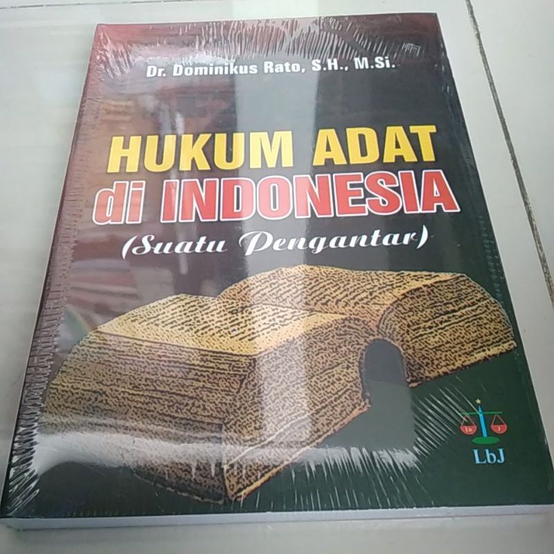 Jual BUKU HUKUM ADAT DI INDONESIA SUATU PENGANTAR | Shopee Indonesia