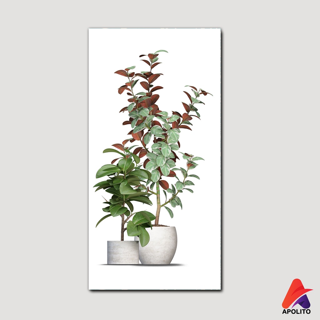 Jual HIASAN DINDING TUMBUHAN (10X20 CM) WALL DECOR HIASAN DINDING KAMAR