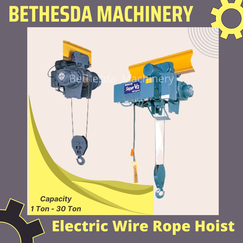 Jual Hoist Wire Rope 1 Ton x 6 Meter Hitachi V Series | Shopee Indonesia