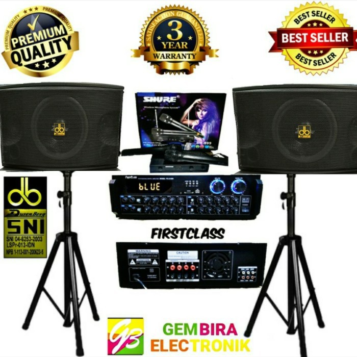 Jual Paket karaoke profesional rumahan dusenberg 10 inch Speaker