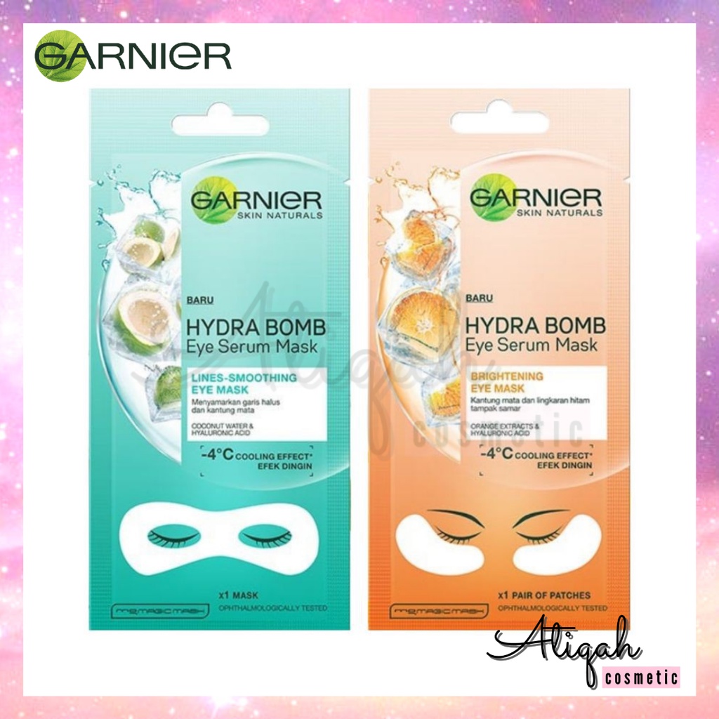 Jual GARNIER Eye Serum Mask (Masker Mata) Shopee Indonesia