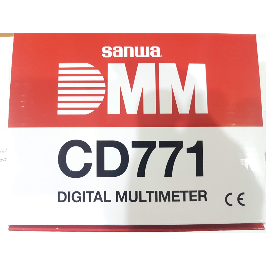 Jual Multimeter DIgital SANWA CD771 / CD-771 / CD 771 | Shopee Indonesia