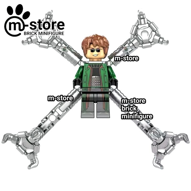 Jual Brick Spider Man Doctor Octopus Spiderman Spider Man Mini Toy