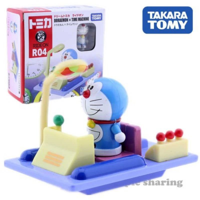 Jual TOMICA DORAEMON X TIME MACHINE TAKARA TOMY RIDE ON R04 FIGURE DORA ...