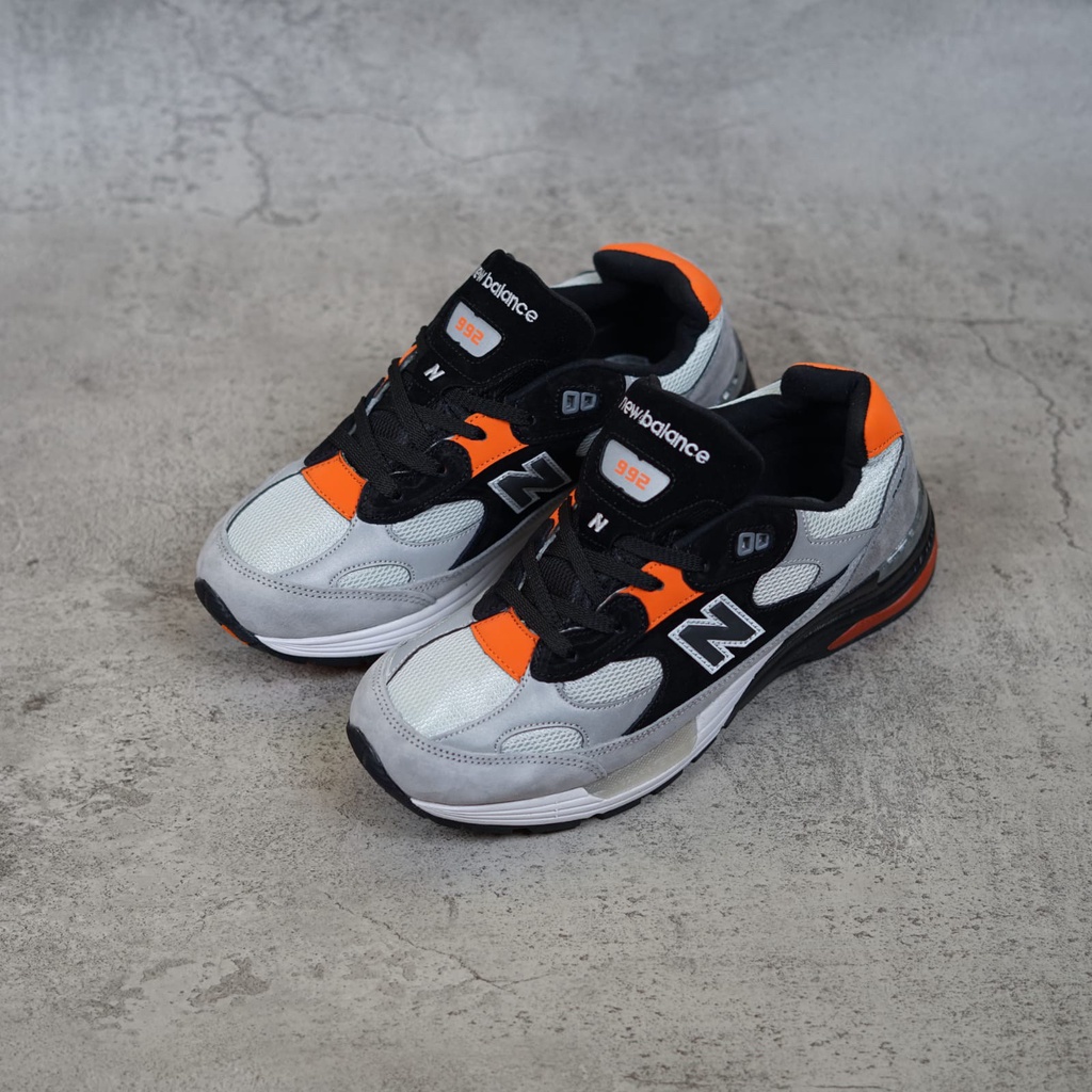 Jual SEPATU NEW BALANCE 992 X DTLR GREY ORANGE ORIGINAL USA