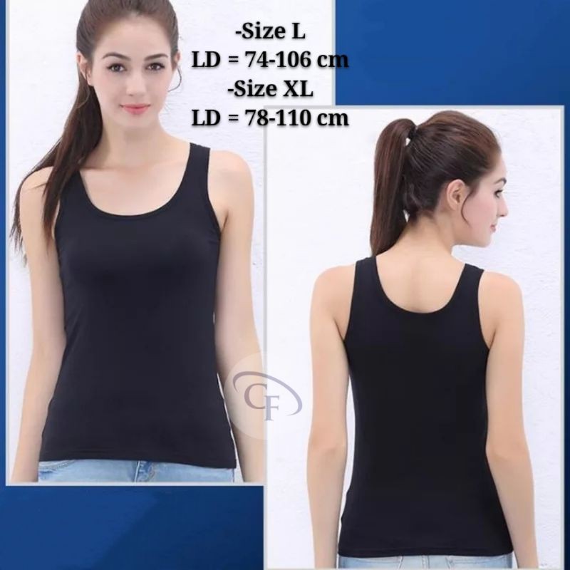 #promo# Singlet Wanita / Tanktop Wanita Tali Lebar / Tanktop Wanita